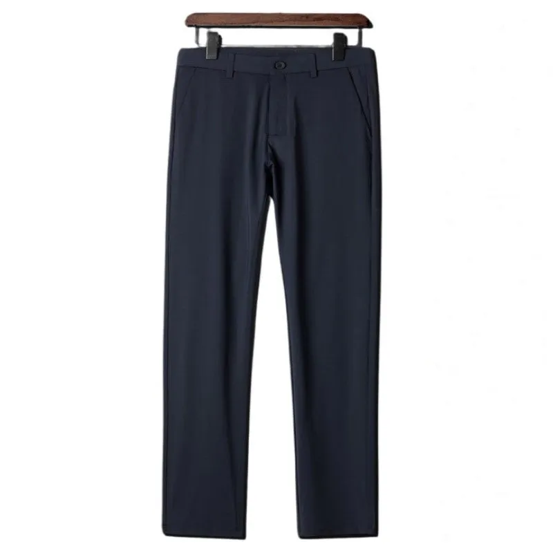 Pologize™ Slim Fit Silk Business Pants