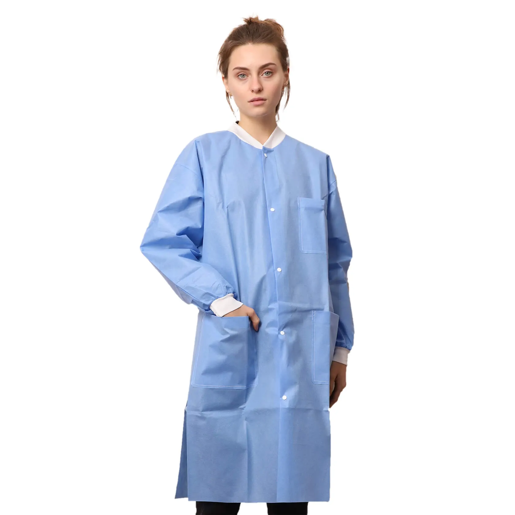 Premium SMS Lab Coat with Anti-Static Coating