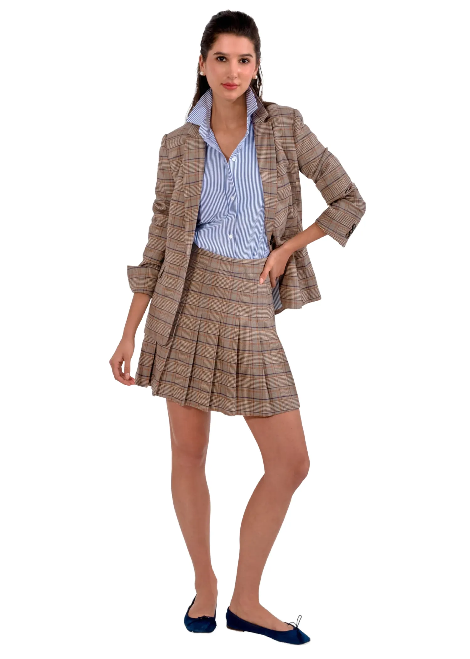 PREPSTER PLAID SKIRT