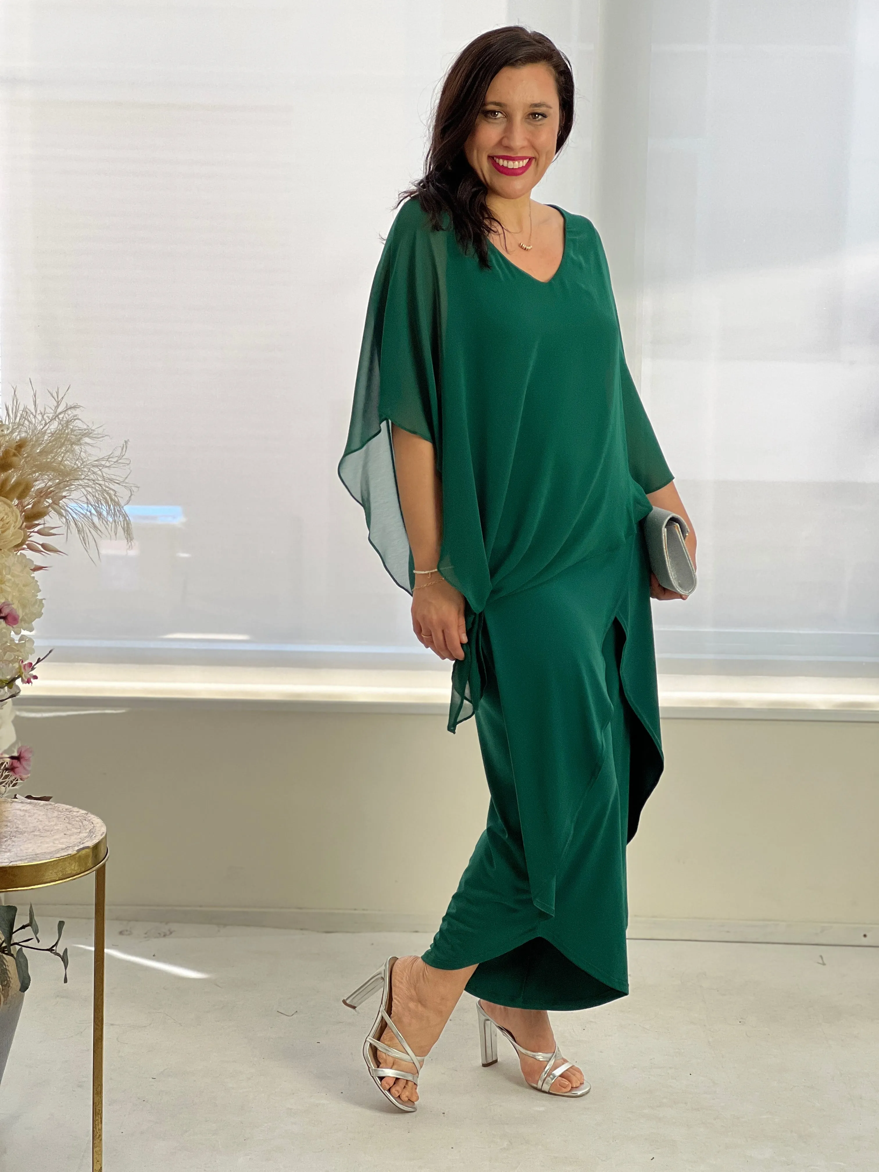 Pyrmont Emerald Layered Pants