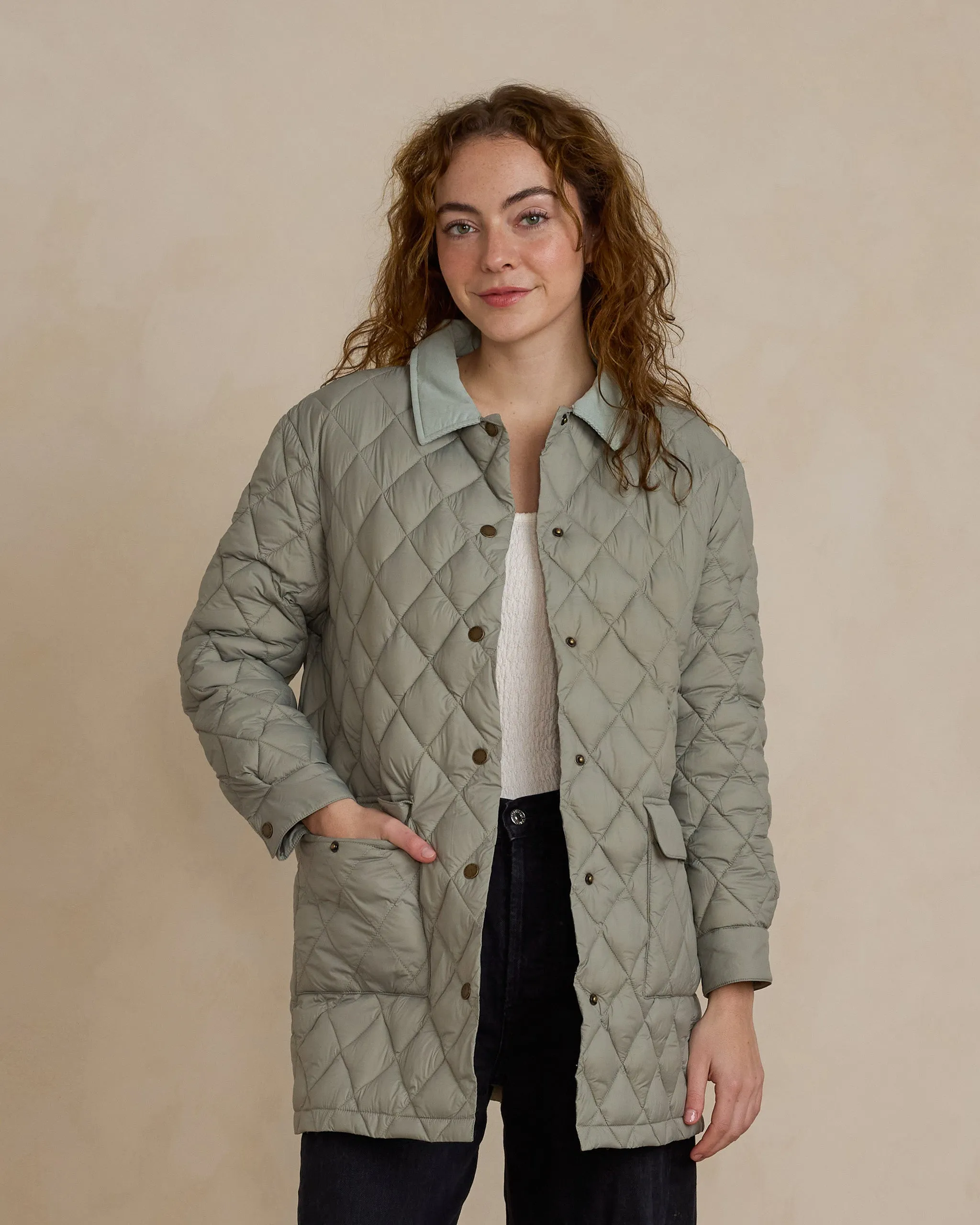 Quilted Puffer Jacket | Laurel