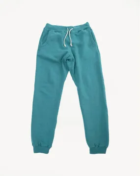 "Tsuriami" Loop Wheel Sweatpants - Turquoise