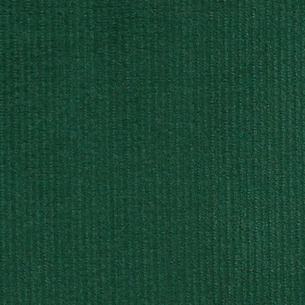 Remnant: 2/3yd Corduroy Solid Hunter Green