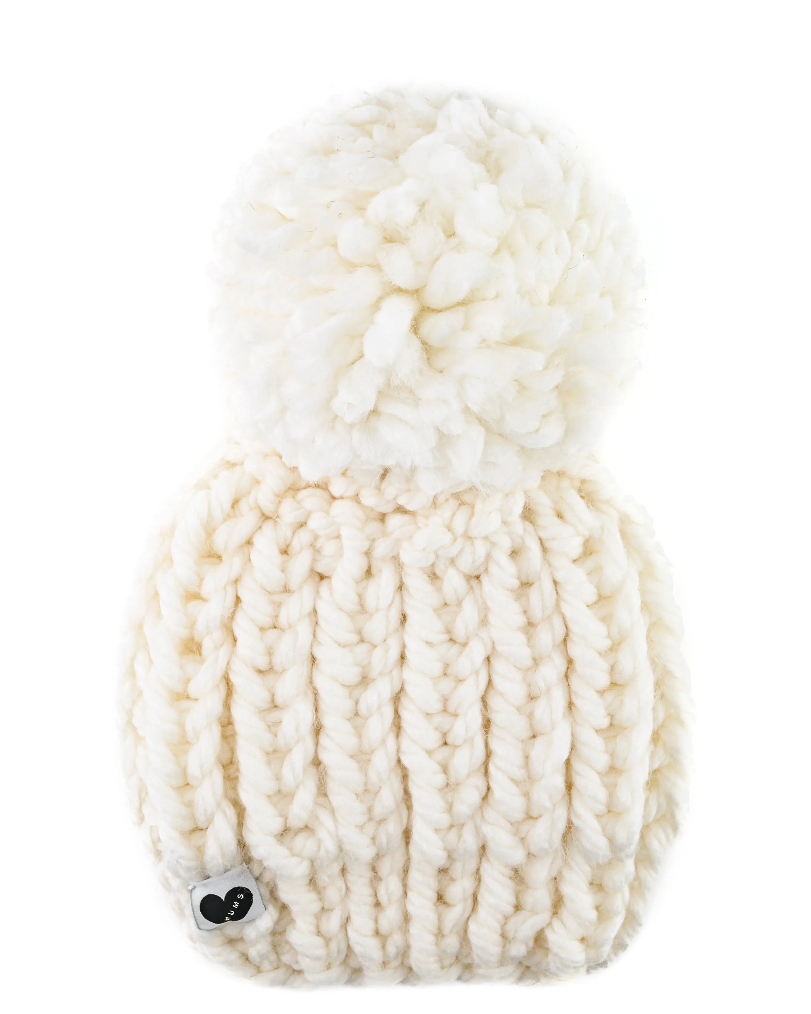 Ribbed PomPom Beanie