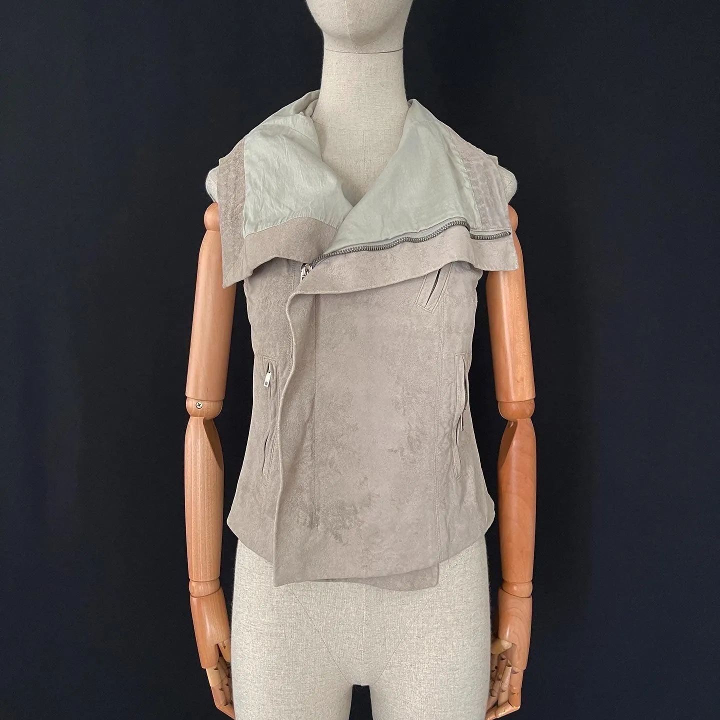 RICK OWENS Leather vest