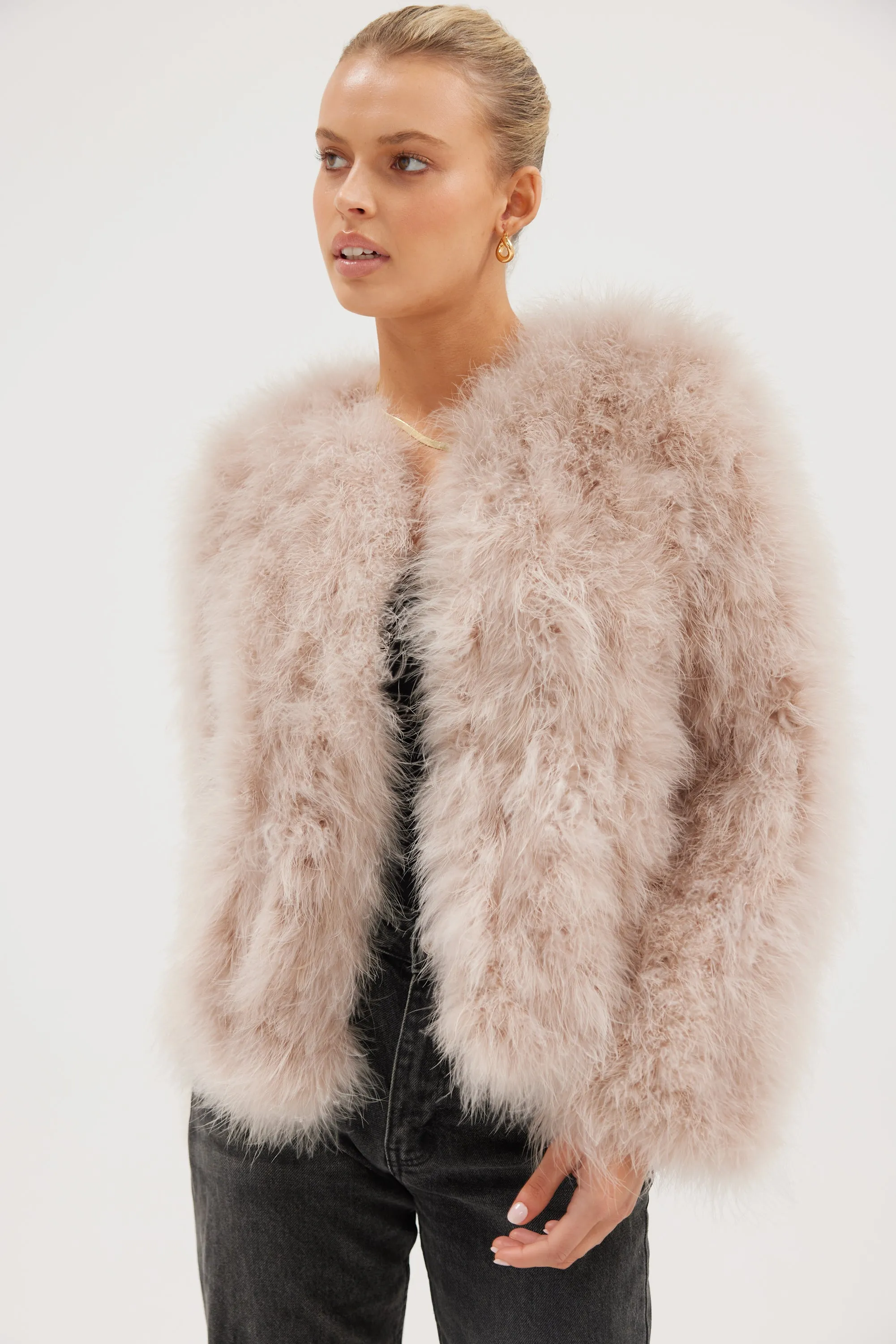 Scarlett Coat - Blush