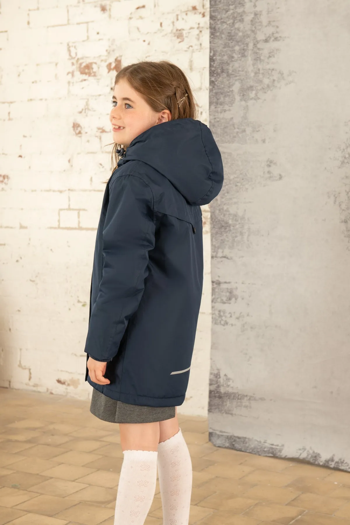 School Coat - Navy