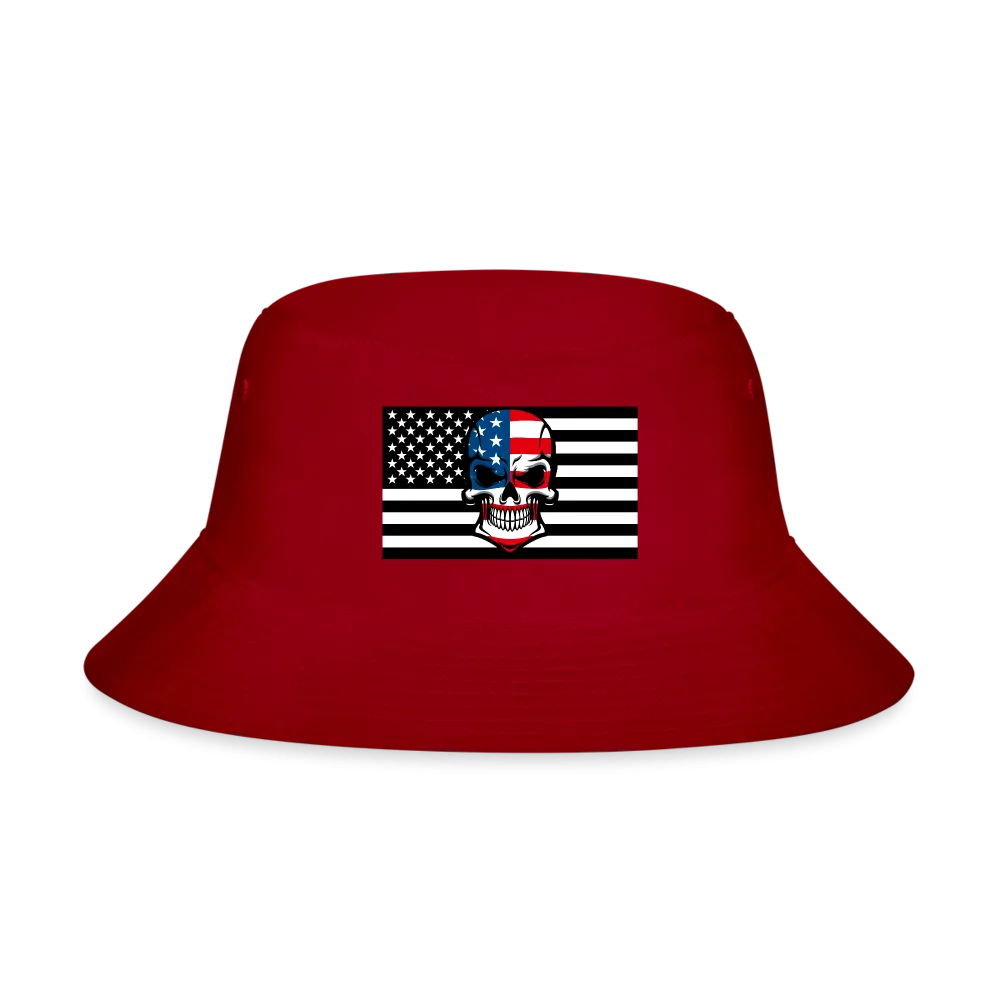 Skull Flag Bucket Hat - Ships from The US