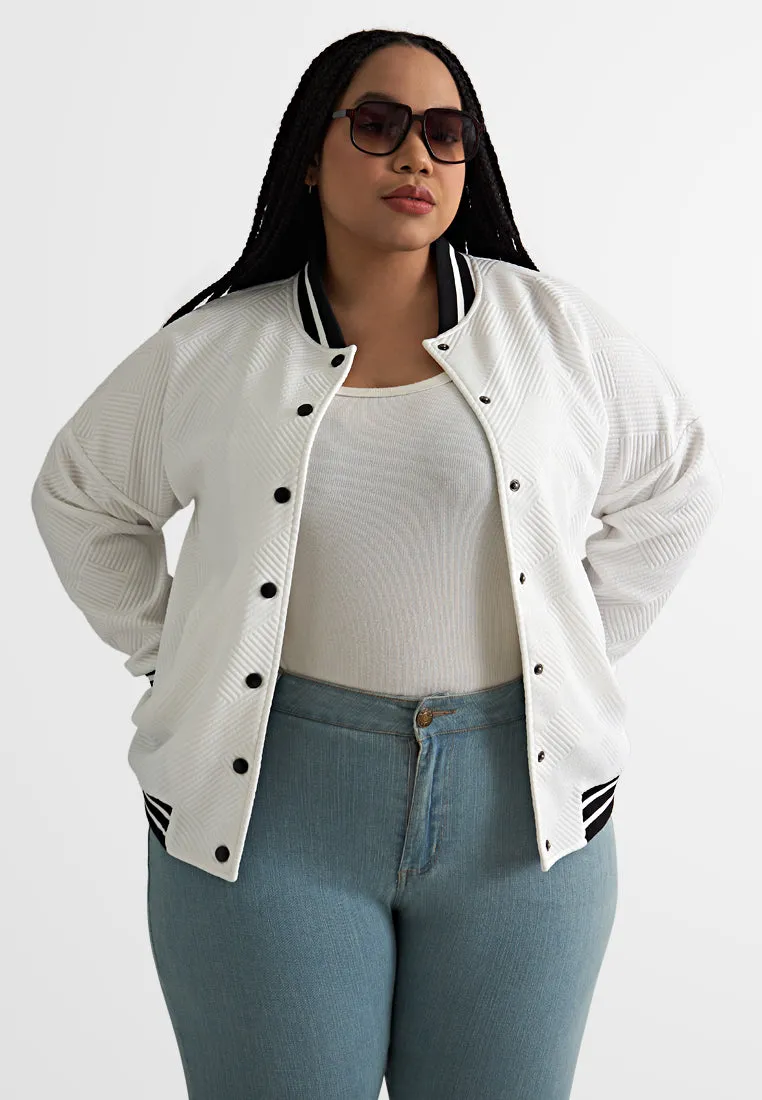 Tameika Unisex Varsity Bomber Jacket