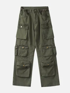 WLS Vintage Multi-pocket Cargo Pants