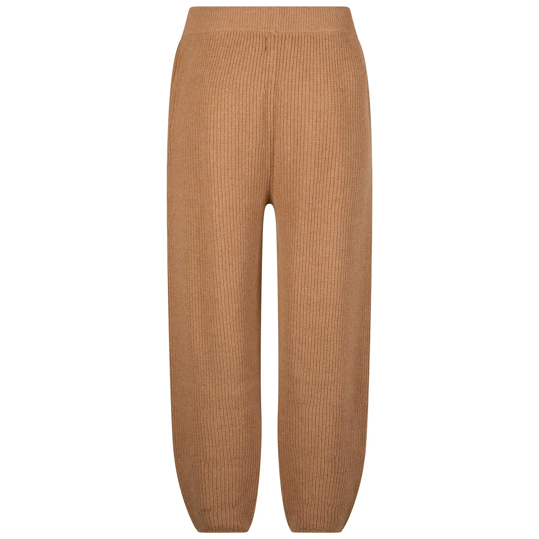 Womens Cashmere Ankle Pants Camel - 2024