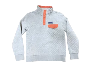 Women's Cotton Quilt Snap T Pullover