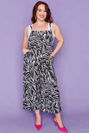 Zandaya Zebra Jumpsuit